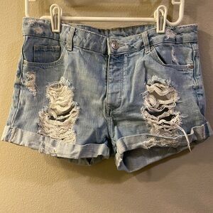 Light blue H&M shorts